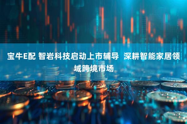 宝牛E配 智岩科技启动上市辅导  深耕智能家居领域跨境市场