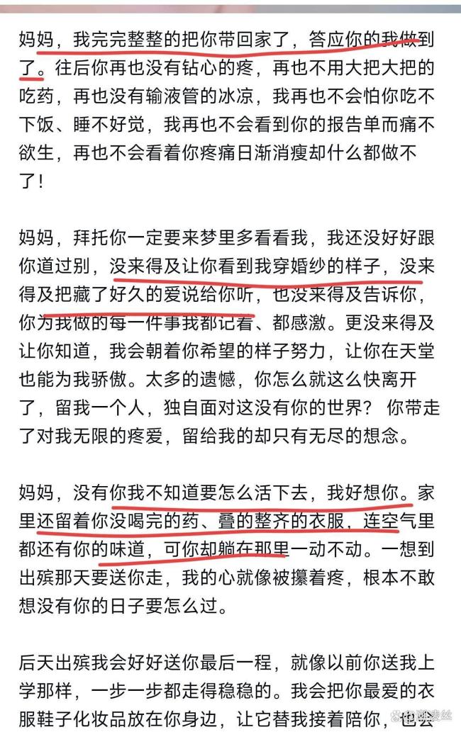 媒体评女孩离职陪妈妈走完最后一程 孝心感动无数人